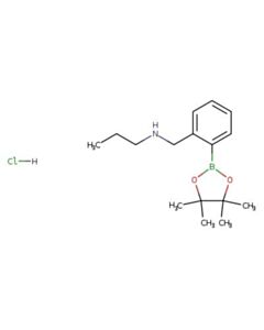 Astatech N-(2-(4,4,5,5-TETRAMETHYL-1,3,2-DIOXABOROLAN-2-YL)BENZYL)PROPAN-1-AMINE HYDROCHLORIDE; 1G; Purity 95%; MDL-